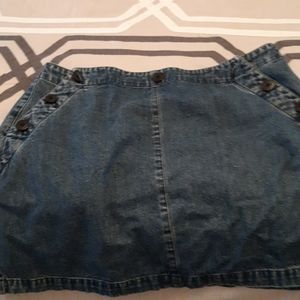 Jean skirt